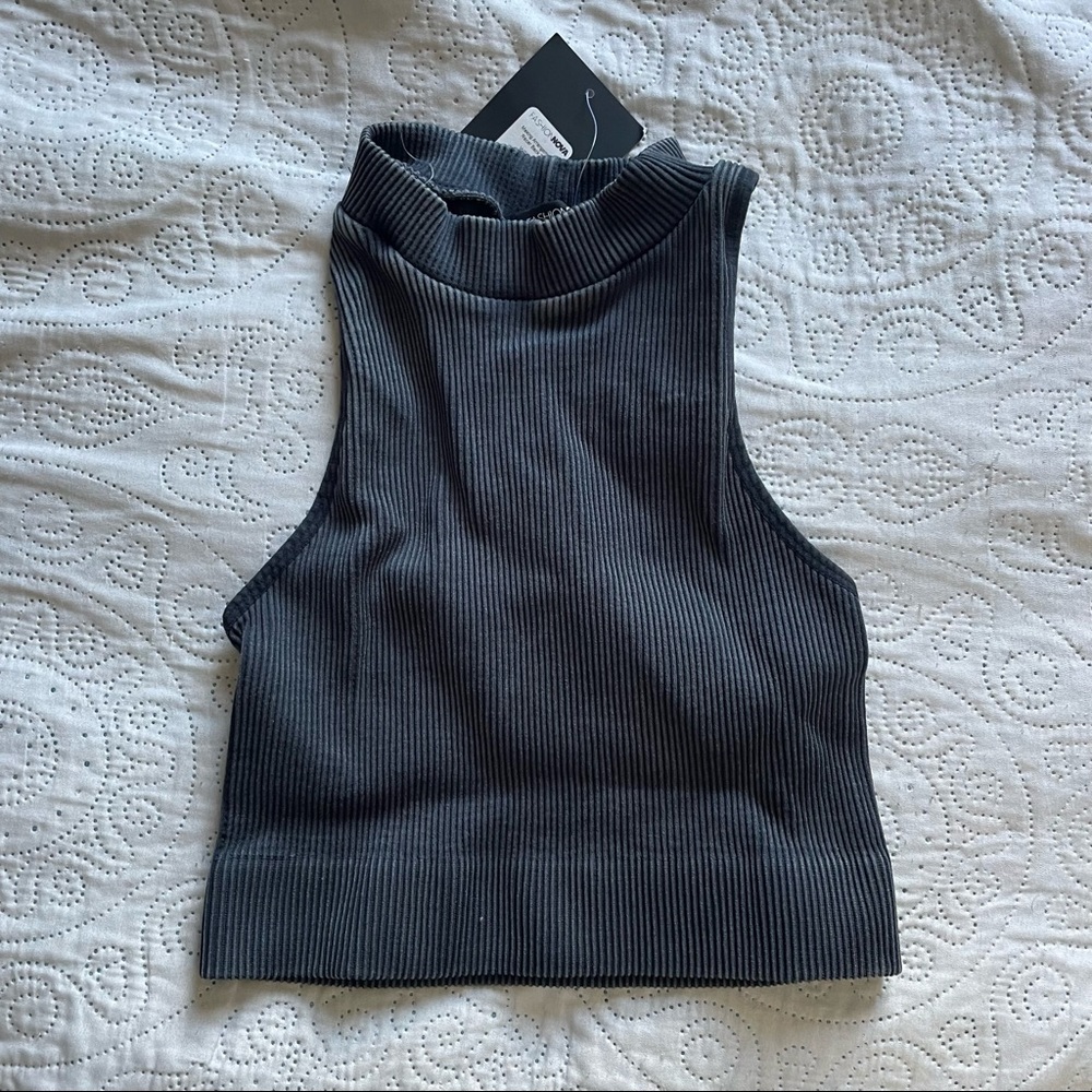 Ribbed Crop Top